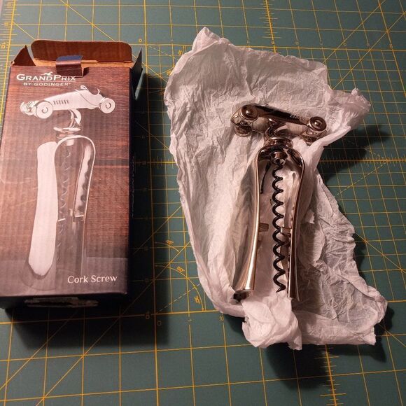 Cork Screw GrandPrix by Godinger countryside Countrycore kitsch wine - Picture 2 of 5